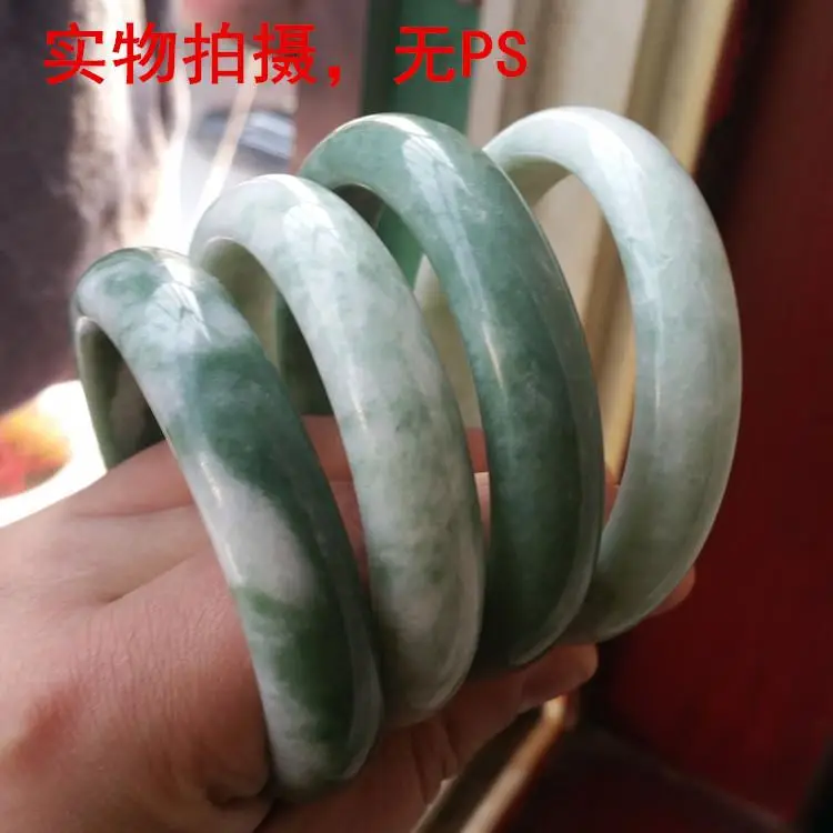 Natural Jade Light Green Bracelets for Women — feature 13