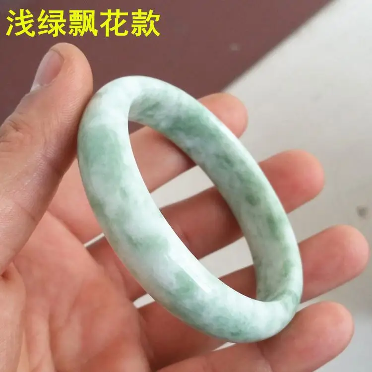 Natural Jade Light Green Bracelets for Women — feature 9