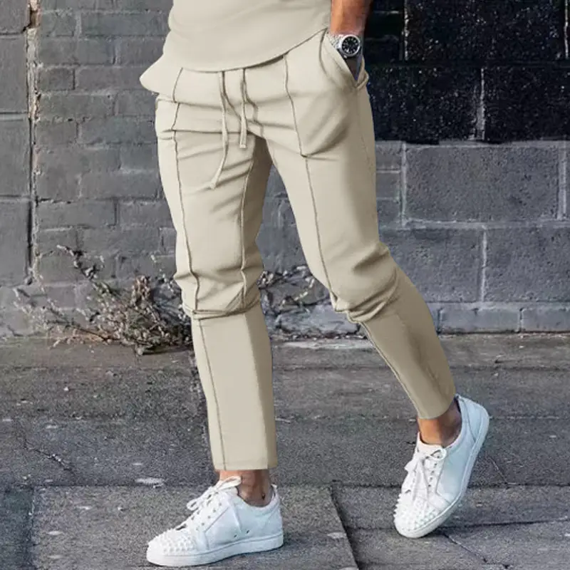Men's Black Slim Fit Casual Pants 2025 - Image 5