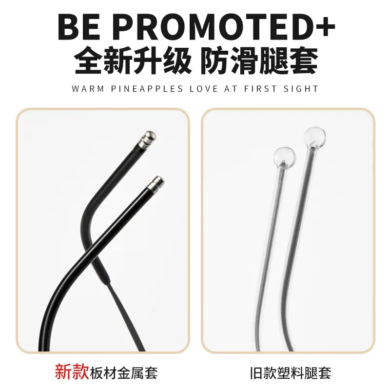 Women's Clear Titanium Eyeglasses Square Thin Edge - Image 9