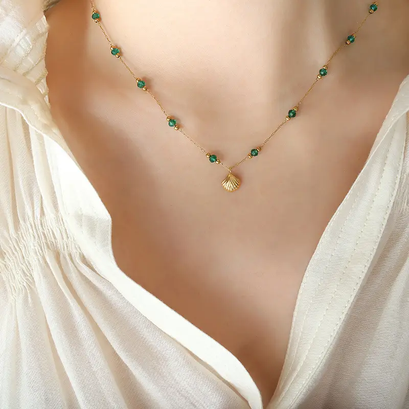 P990-gold necklace -41 5cm