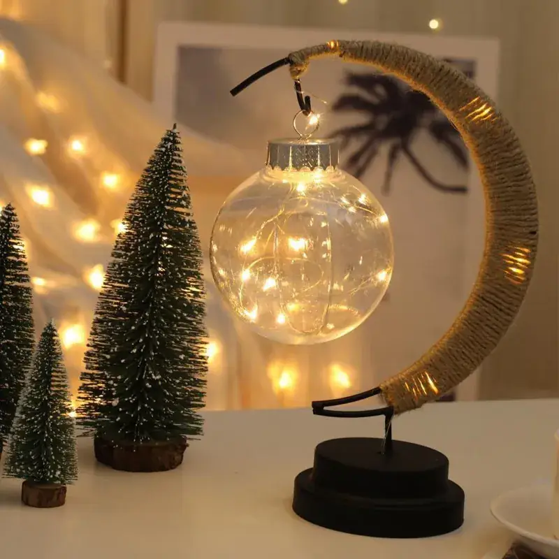 Nordic Cross-Lamp Moon Star LED Night Light - Image 6