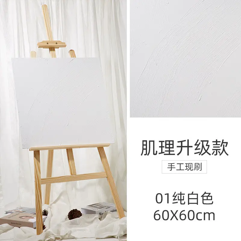 Ins-Style Marble Canvas Board 60x80cm Wooden Frame - Image 2