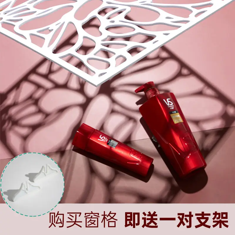 Retro Chinese Window Grille Light Shadow Board Art