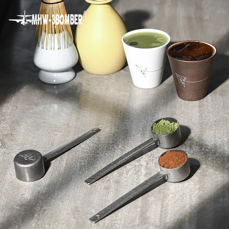 Stainless Steel Measuring Spoon 8g Long Handle Coffee Matcha - Image 4