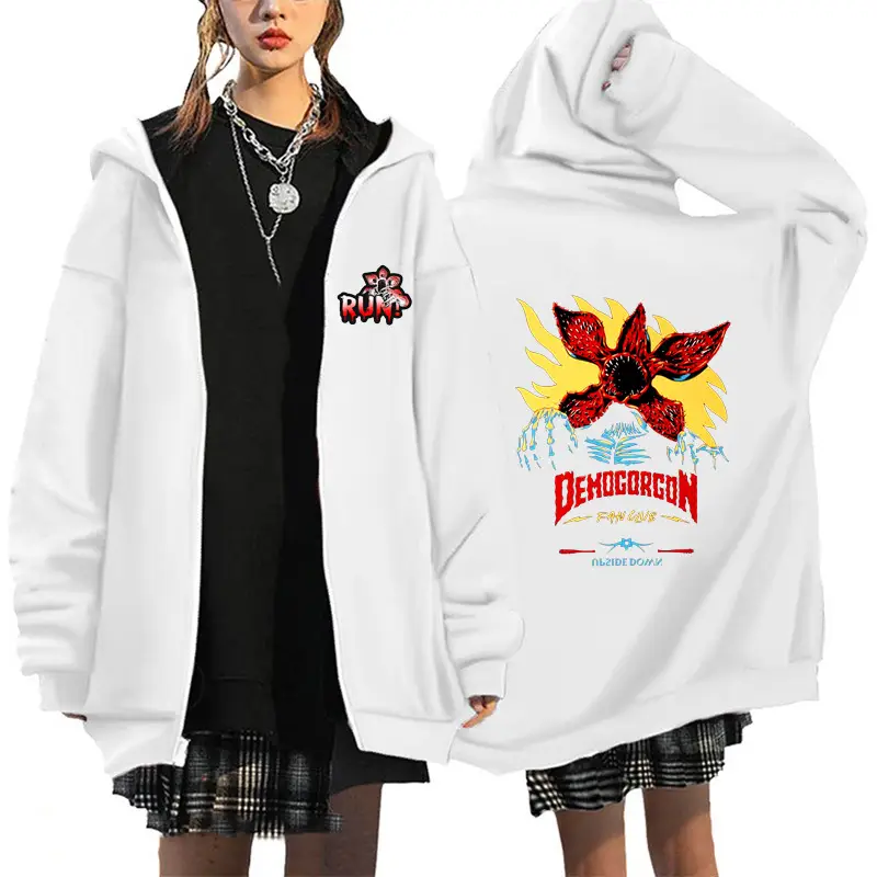 Women Run Series Black Hoodie with Butterfly Print
