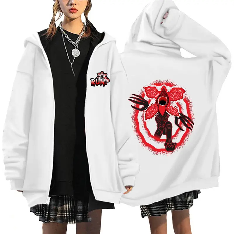 Women Run Series Black Hoodie with Butterfly Print