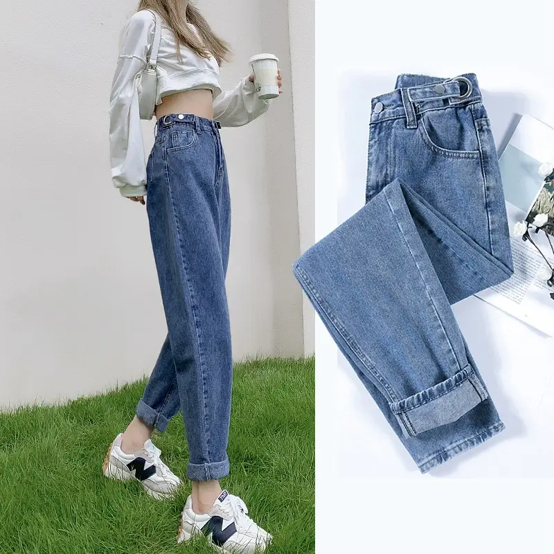 Women's Adjustable High Waist Slimming Cropped Pants - Image 5