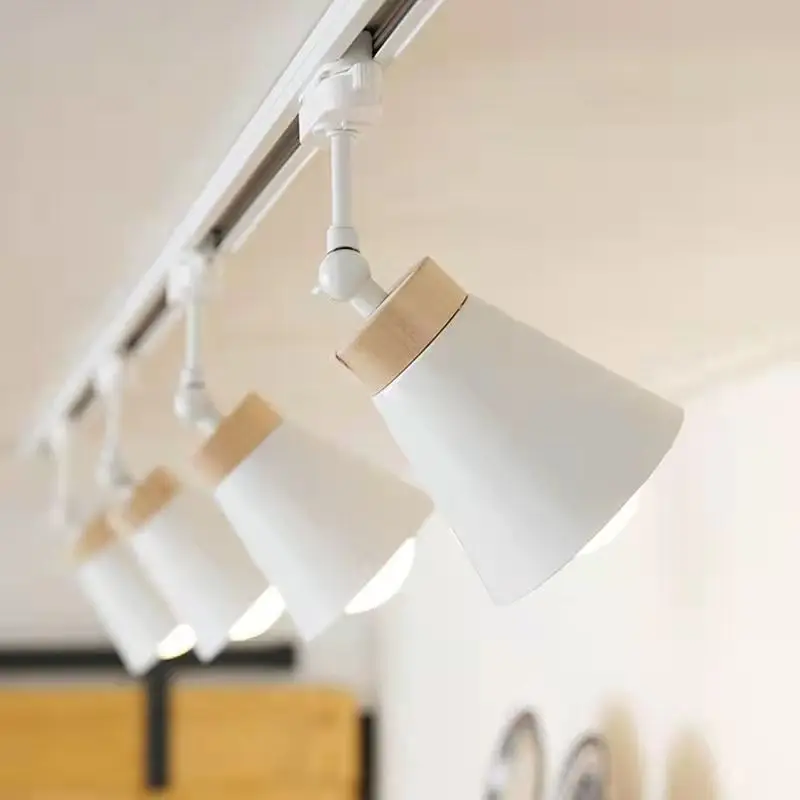 E27 Track Light Green 9W Milk Tea Decor Lamp - Image 8
