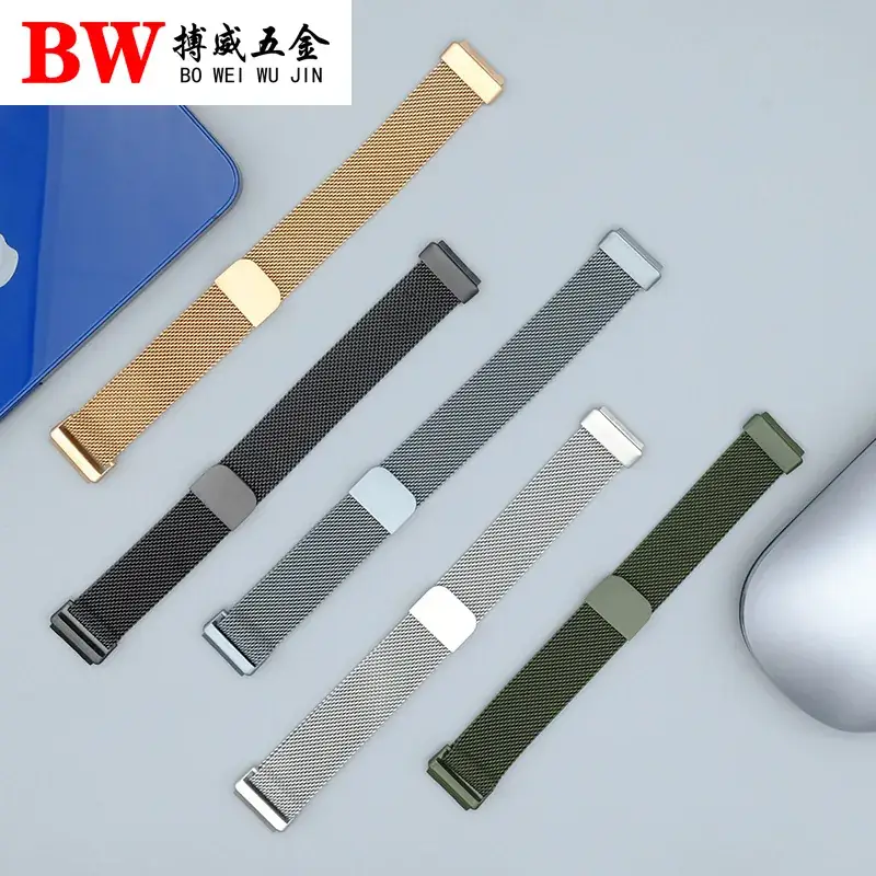 7 Milan Strap Band Stainless Steel Magnetic Nfc Universal Huawei Bracelet - Image 13