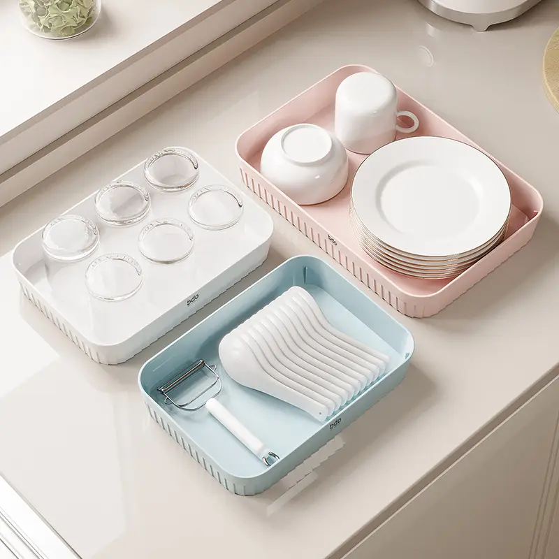 Pink 26cm Storage Box for Kitchen & Home Organization - Image 22