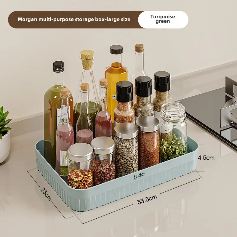 Pink 26cm Storage Box for Kitchen & Home Organization - Image 12