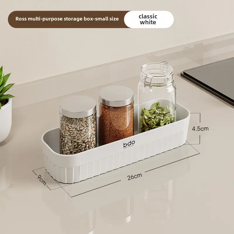 Pink 26cm Storage Box for Kitchen & Home Organization - Image 13