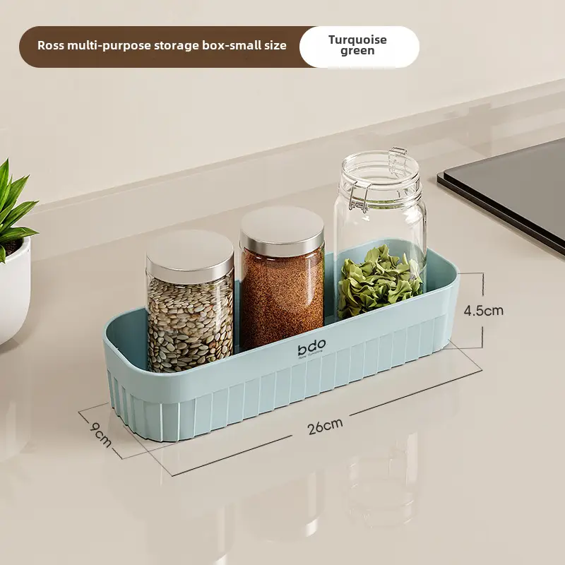 Pink 26cm Storage Box for Kitchen & Home Organization - Image 15
