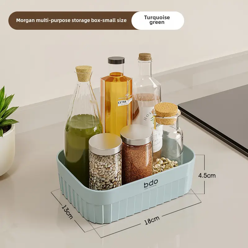 Pink 26cm Storage Box for Kitchen & Home Organization - Image 3