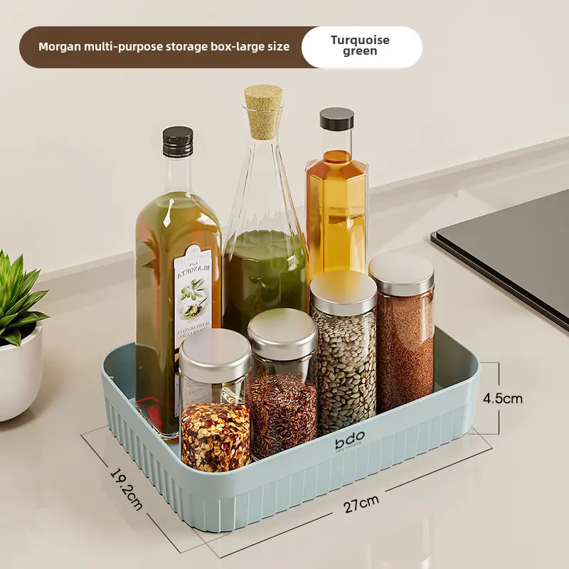 Pink 26cm Storage Box for Kitchen & Home Organization - Image 9