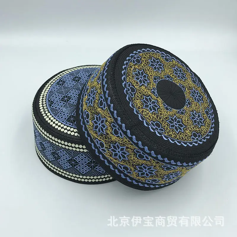 蓝花黄线