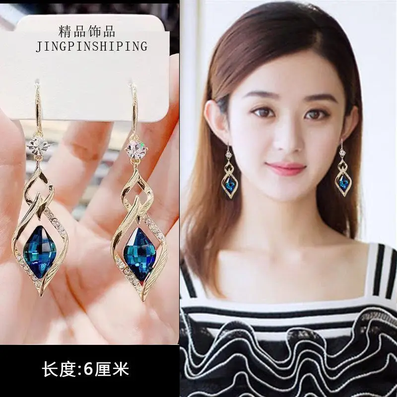 Sterling Silver Earrings for Women Elegant Sweet Tassel Design - Image 22