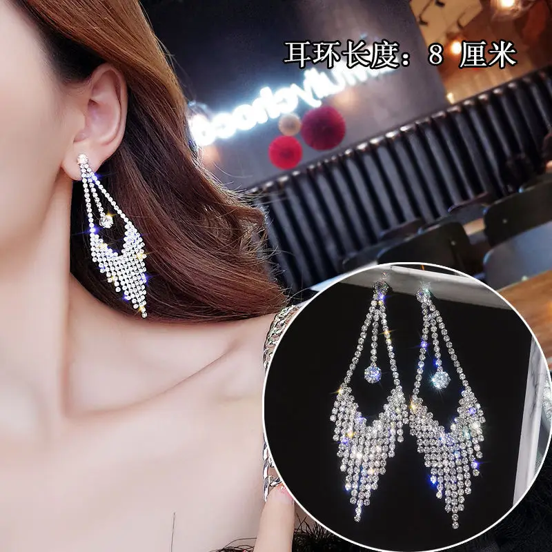 Sterling Silver Earrings for Women Elegant Sweet Tassel Design - Image 27