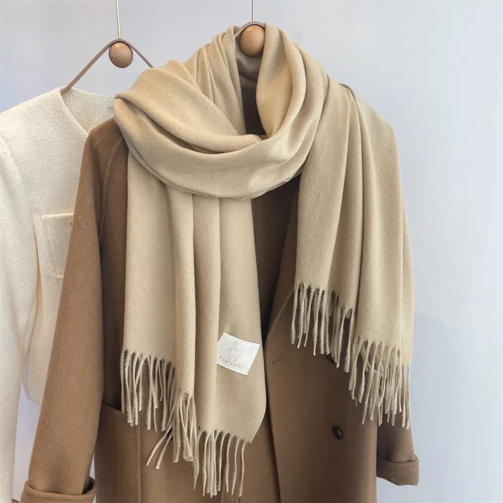 2024 New Student Warm Grey Korean Style Shawl - Image 13