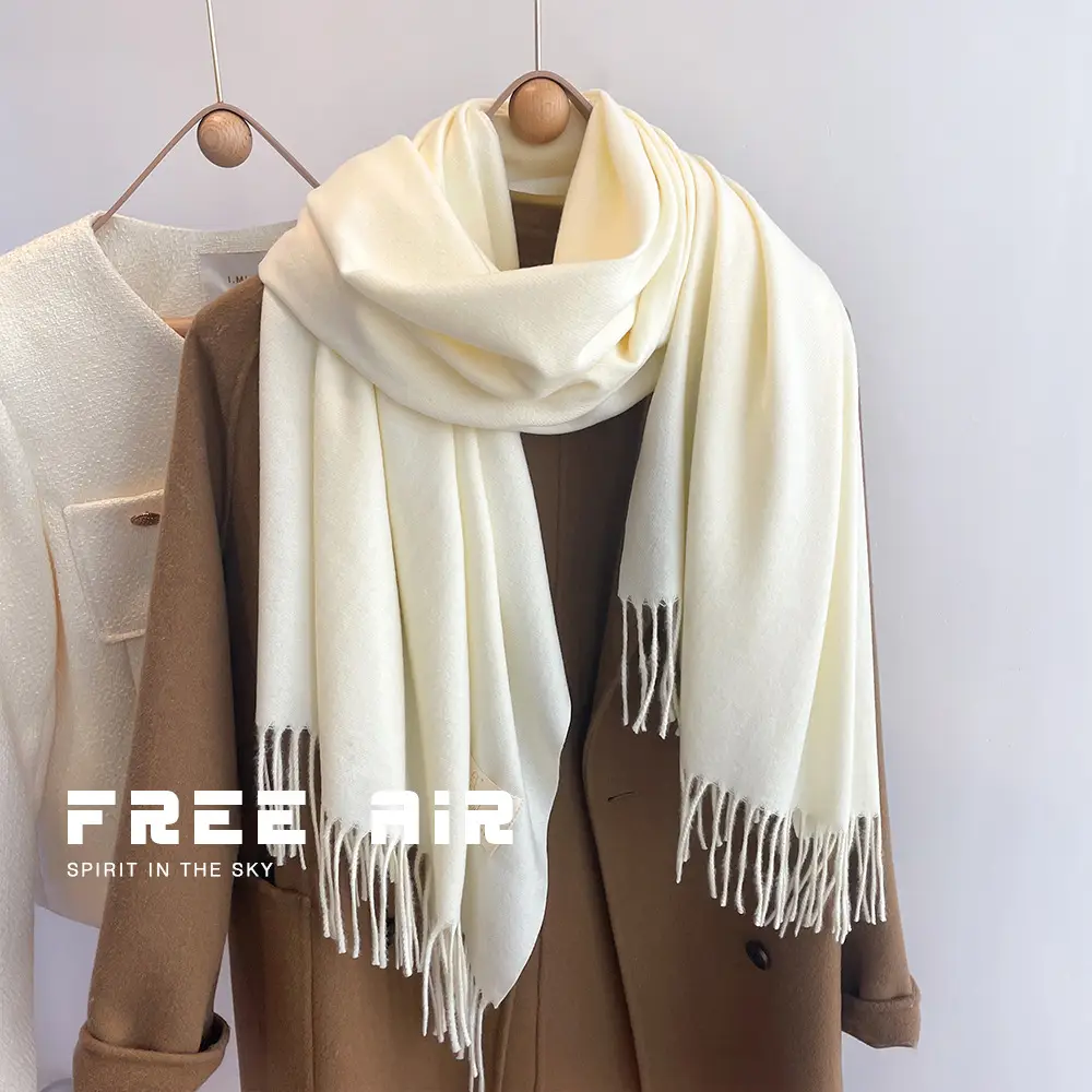 2024 New Student Warm Grey Korean Style Shawl - Image 3