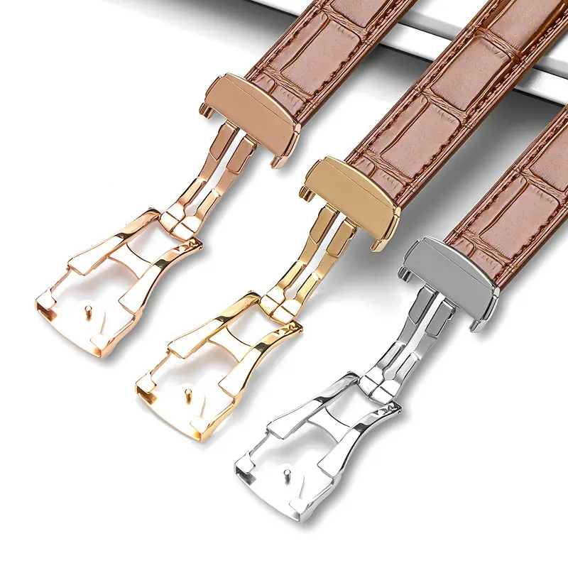 Omega Leather Watch Strap Bamboo Pattern Butterfly Seahorse Super Watch - Image 27