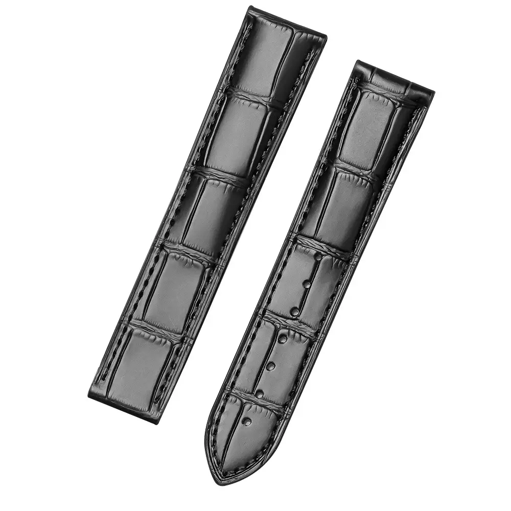 Omega Leather Watch Strap Bamboo Pattern Butterfly Seahorse Super Watch - Image 2