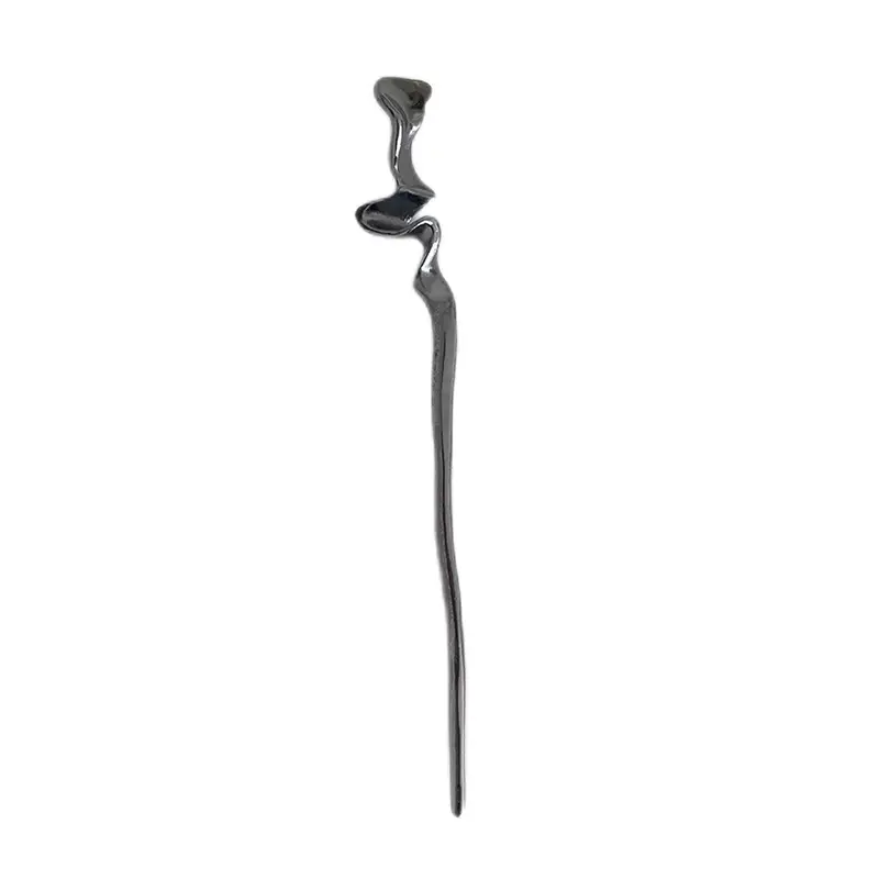 New Chinese Style Twisted Metal Hairpin Modern High-grade Sense - Image 8