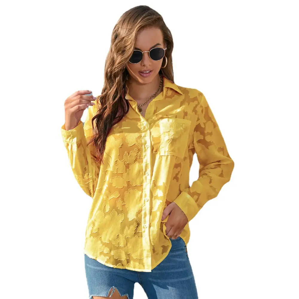 Plus Size Chiffon Shirt Tops All Colors Wholesale