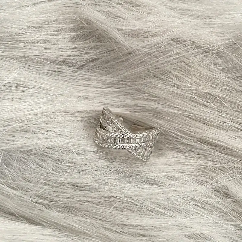 Retro Zircon Adjustable Ring for Women - Image 4