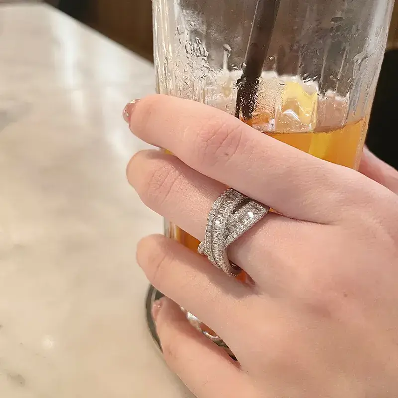 Retro Zircon Adjustable Ring for Women - Image 6