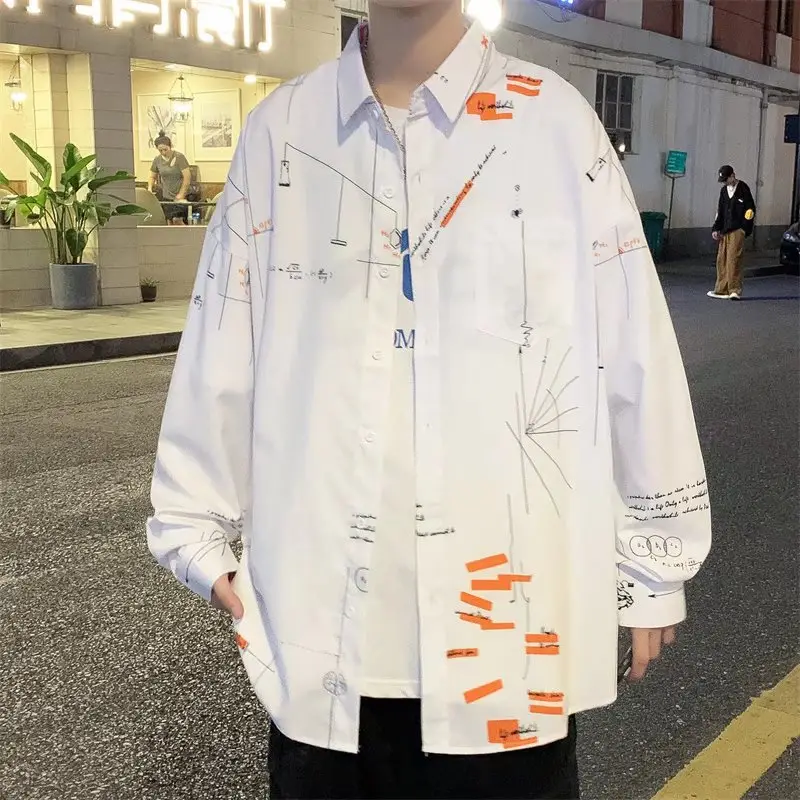 Japanese Tie-Dye Long Sleeve Shirt for Men - Image 7