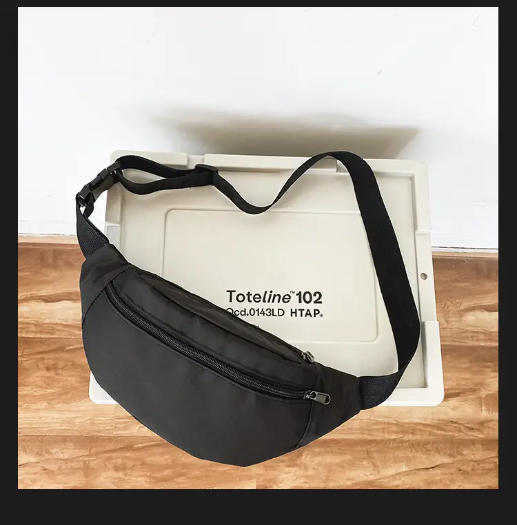 Men's Trendy Blue Star Crossbody Bag White T-Shirt — feature 45