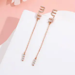 Nimeya S925 Sterling Silver Mobius Earrings Women's Korean Style Light Luxury High-end Sense Earrings Women's Fashion Distinctive Earrings — feature 13