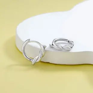 Nimeya S925 Sterling Silver Mobius Earrings Women's Korean Style Light Luxury High-end Sense Earrings Women's Fashion Distinctive Earrings — feature 19