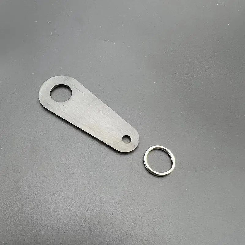 Stainless Steel Motorcycle Hanger Mount Plate Silver Black - Image 4