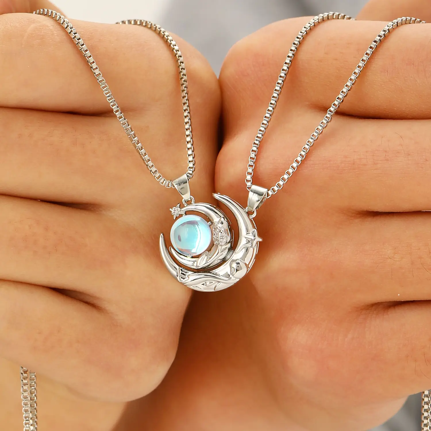Magnetic Sun Moon Pendant Set for Women — feature 23
