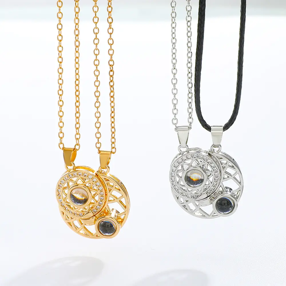 Magnetic Sun Moon Pendant Set for Women — feature 8