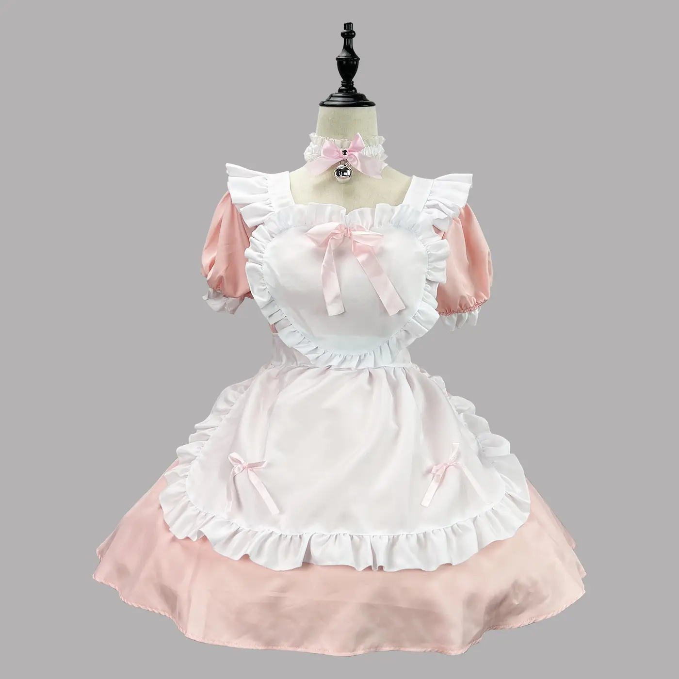 Japanese Black Classic Maid Dress Alice Soft Girl Lolita Maid Dress Cafe Dress