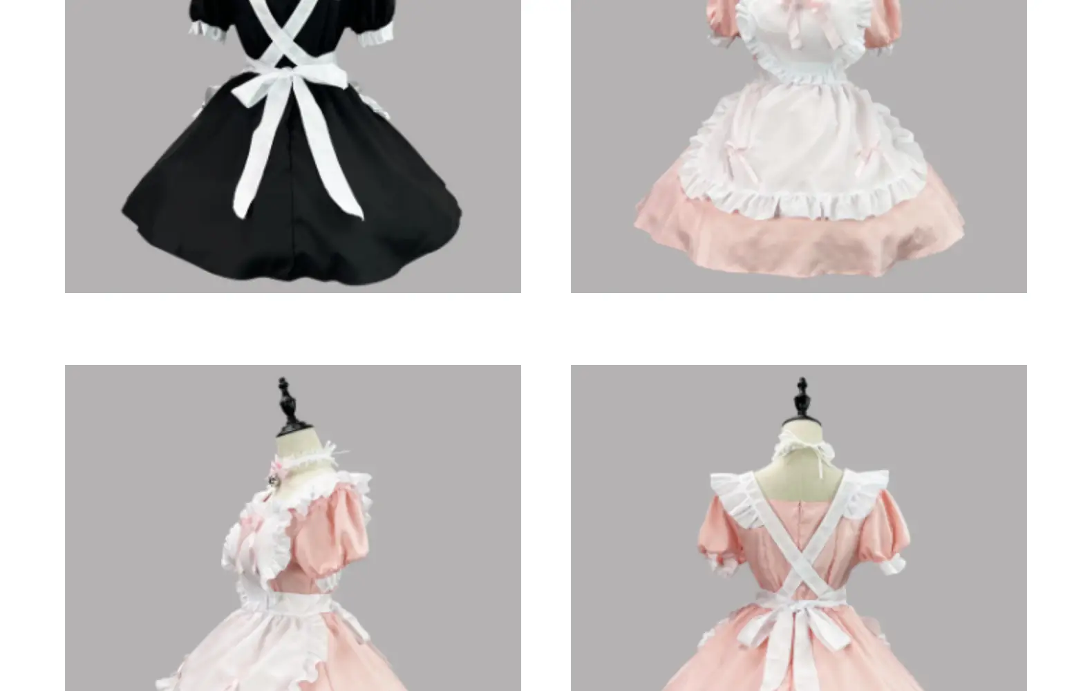 Japanese Black Classic Maid Dress Alice Soft Girl Lolita Maid Dress Cafe Dress — feature 31