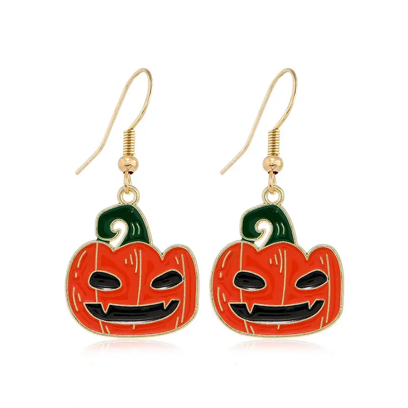 2022 Halloween Ghost Earrings Silver Alloy Personalized Wholesale - Image 34