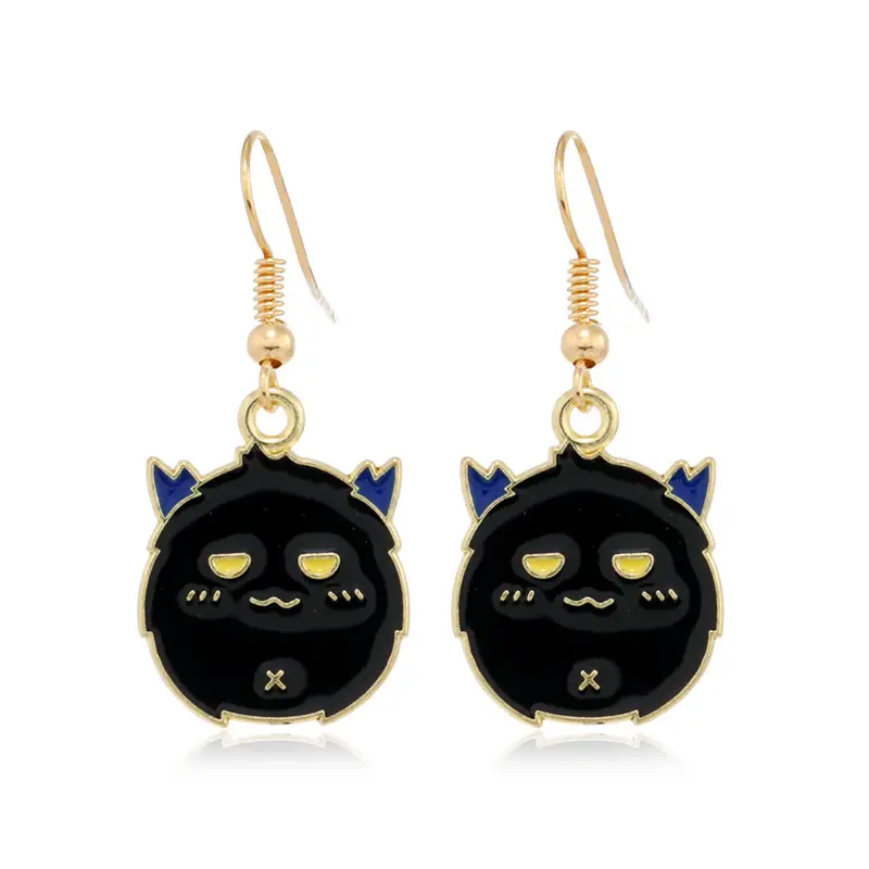 2022 Halloween Ghost Earrings Silver Alloy Personalized Wholesale - Image 35