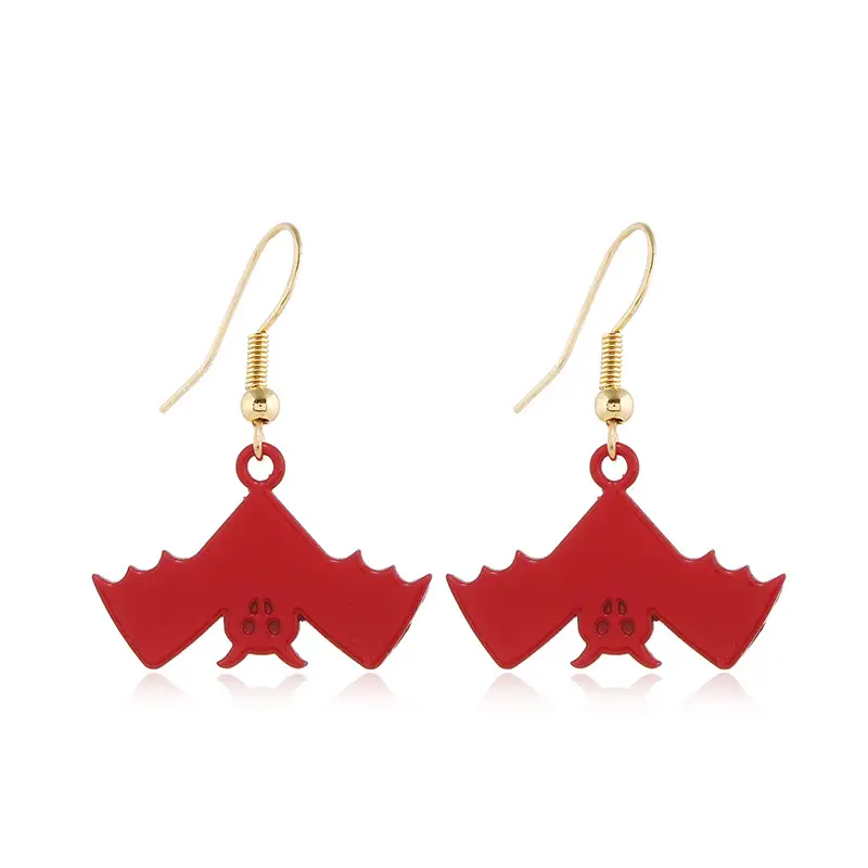 2022 Halloween Ghost Earrings Silver Alloy Personalized Wholesale - Image 31
