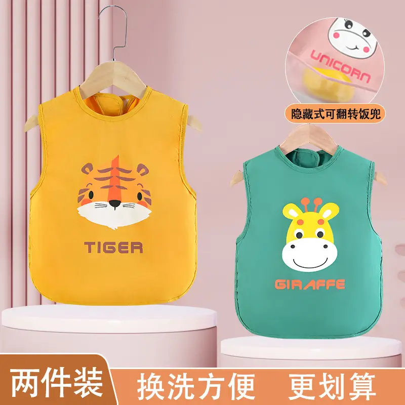 Baby Waterproof Apron Bib for Girls Boys Spring Summer - Image 10