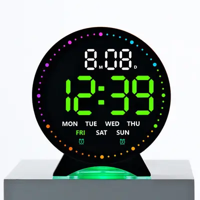 LED Digital Alarm Clock with Vibrant Colors — feature 2