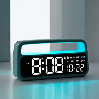 LED Digital Alarm Clock with Vibrant Colors — feature 3