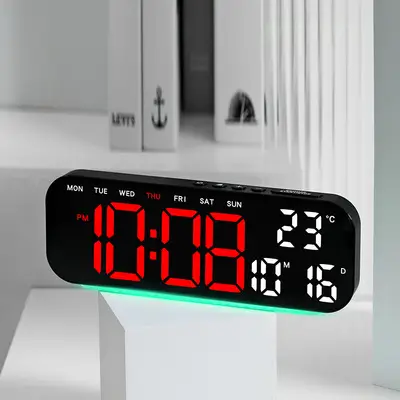 LED Digital Alarm Clock with Vibrant Colors — feature 7