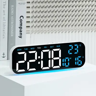 LED Digital Alarm Clock with Vibrant Colors — feature 8