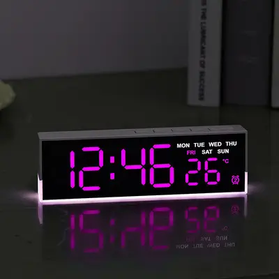 LED Digital Alarm Clock with Vibrant Colors — feature 9