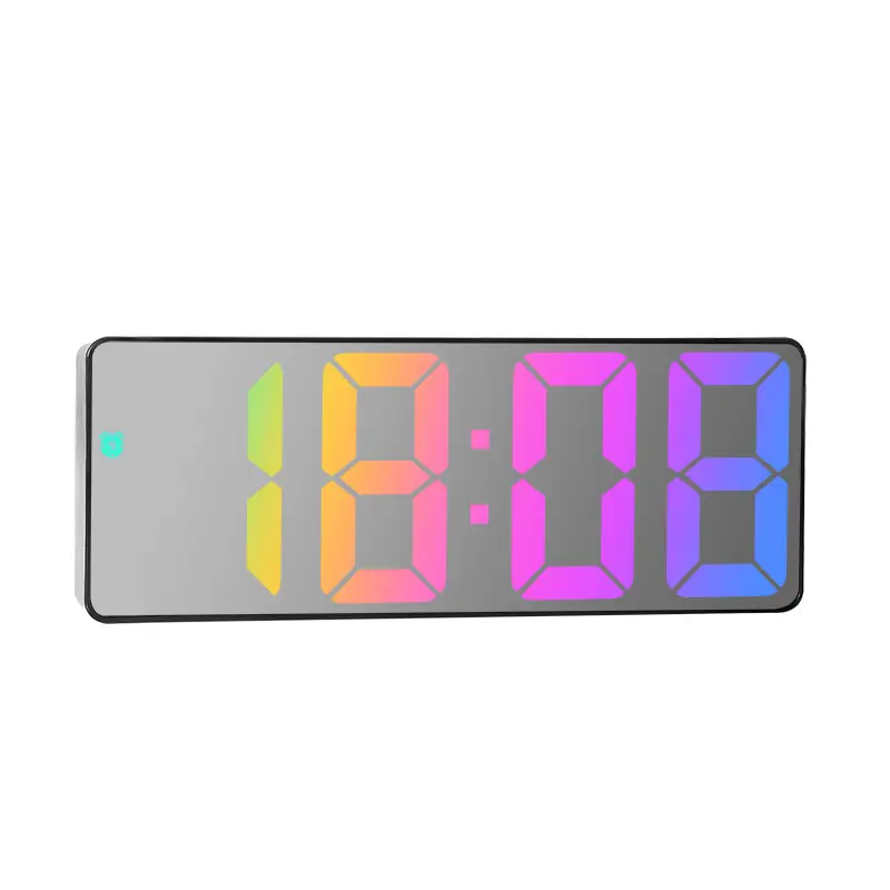 LED Digital Alarm Clock with Vibrant Colors - Image 4